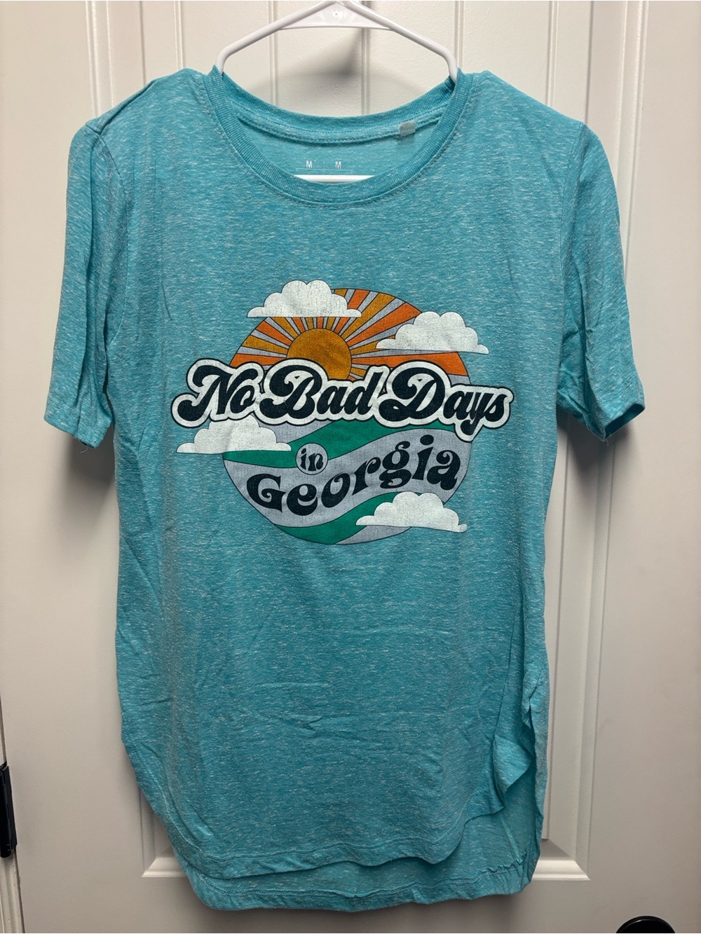 No Bad Days in Georgia Short Sleeve Tee - Teal